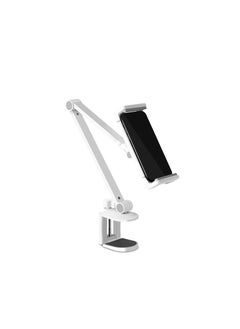 upergo UPERGO AP-7LC Aluminum Alloy Long Arm Height Adjustable Phone And Tablet Stand/Holder For upto 13" iPad And Tablet - White  - Image 4