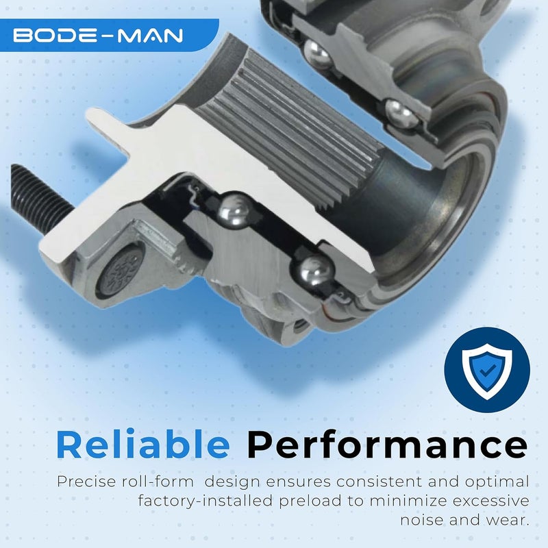 Bode-man Front Wheel Hub and Bearing Assembly for Multiple Vehicle Models - Image 2