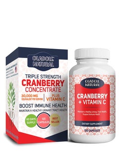 Oladole Natural Oladole Natural Cranberry 30,000 mg + Vitamin C 120 ...