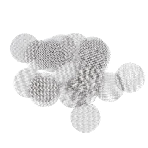 superbobi PLUMBING PACK OF 20 FAUCET AERATOR SCREENS Stainless Steel 13/16" O.D. - Image 1