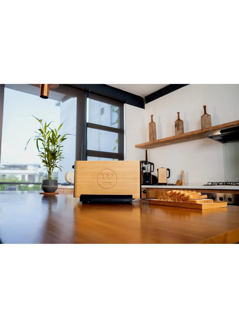 Westinghouse Westinghouse Bamboo Panel 2 Slice Bread Toaster
