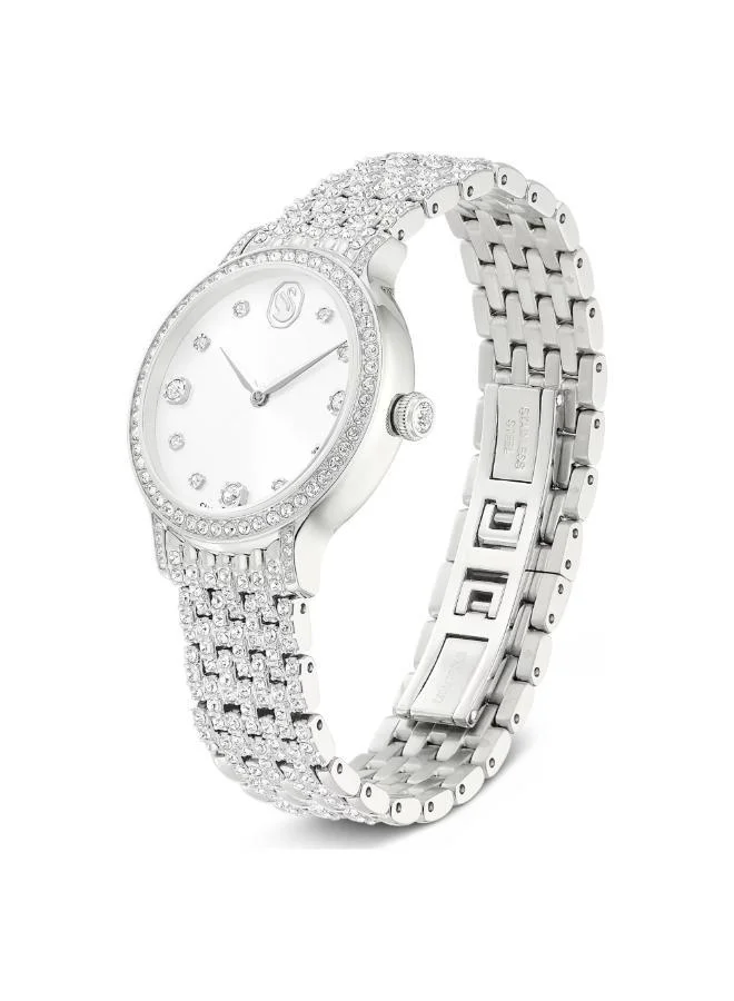 SWAROVSKI  Imber Stainless Steel White Dial Analog Watch for Women | Best Price UAE