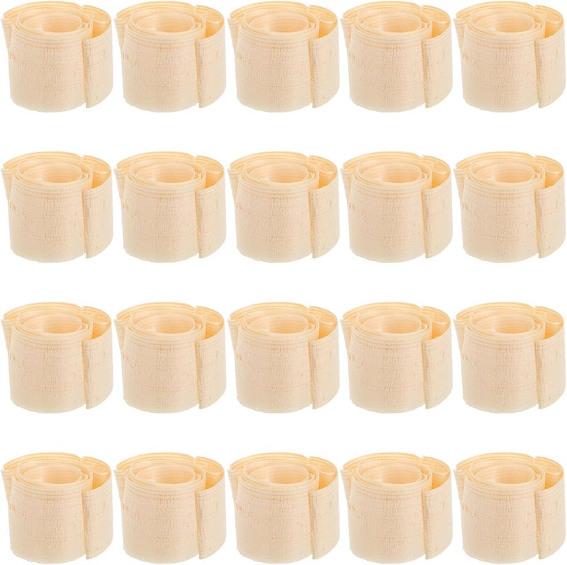 20Pcs Unpainted Pine Wood Shavings DIY Embellishments Natural Wooden Craft Materials for and Adults, Crinkle Wood Filler for Carpentry Projects and Art Crafts - Image 1