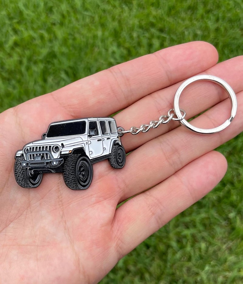 FOUR WHEEL BEAST مفتاح سيارة جيب رانجلر بأربع عجلات - Image 2