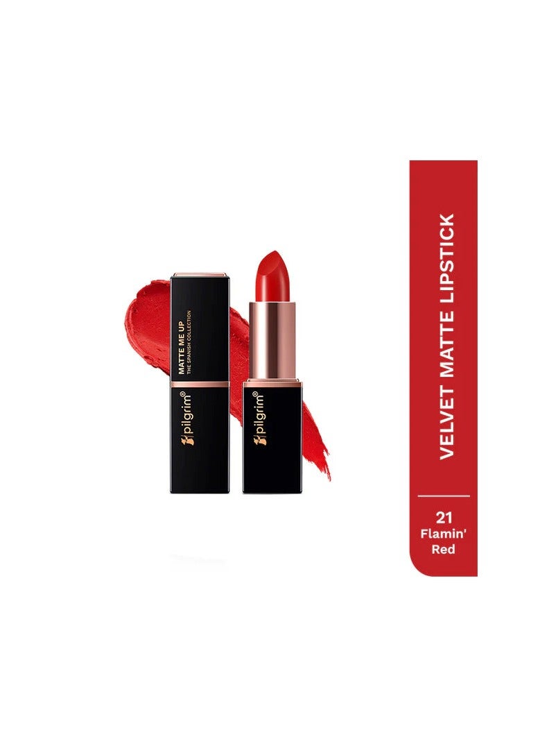Pilgrim Bullet Lipstick Flaming Red 4.2g - Image 1