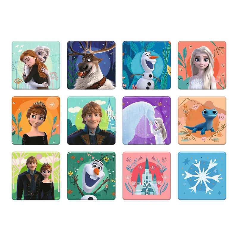 Trefl - Frozen 2 Princesses in Their Land 2x1 with Memos (30+48/24) Pieces - 93335 - Image 4