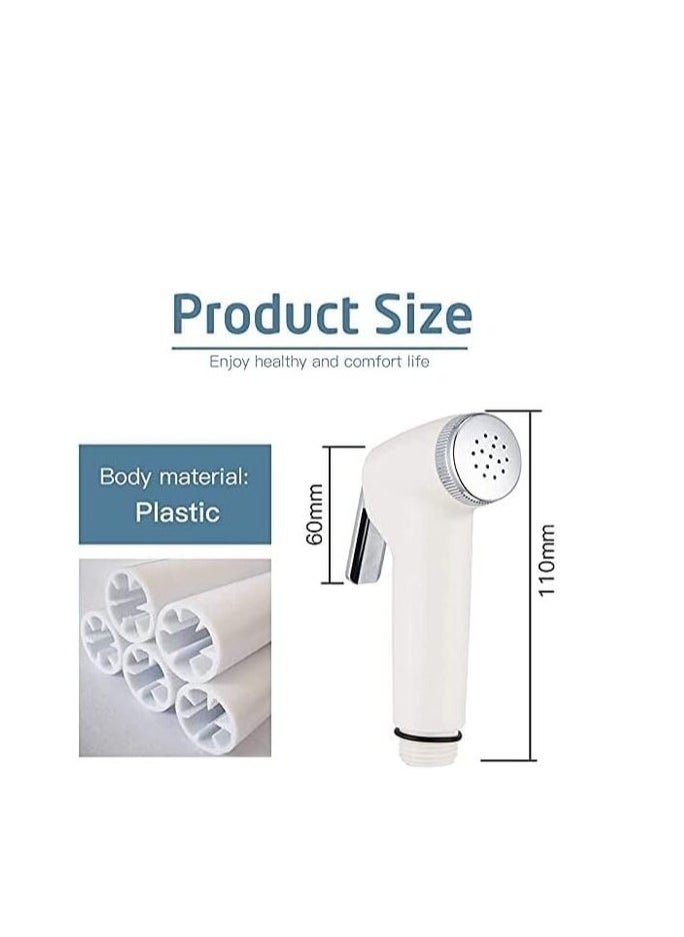 AtrauX Atraux Wall-Mounted Handheled Bidet Sprayer For Toilet With Bidet Hose  - Image 2