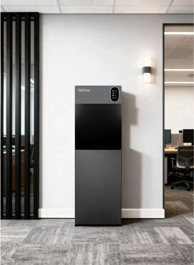 يشارك موزع مياه بتحميل سفلي | وظائف عادية، ساخنة وباردة، تبريد ضاغط، و3 صنابير | درجة حرارة البارد: 4-12 درجة مئوية؛ درجة حرارة الساخن: 85-95 درجة مئوية | مثالي للمنزل والمكتب | معدني - Image 3