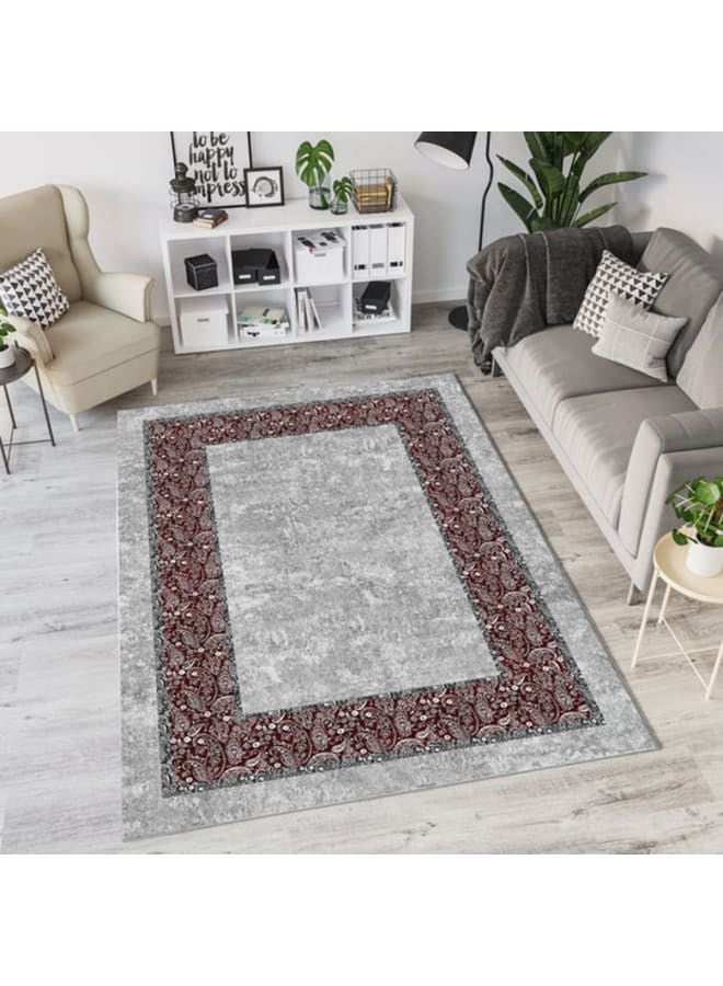 هندي منداله سجادة مطبوعة من القطن الشنيل – تصميمات كلاسيكية، حديثة، وفينتاج – قاعدة قماشية ناعمة، متوفرة بأحجام - Image 2