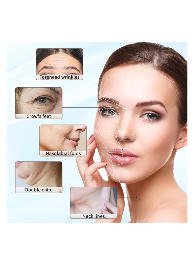 Neck Face Massager, Firming Device for Neck Face, Electric Face Massage with 3 Color & 4 Massage Modes - Image 5