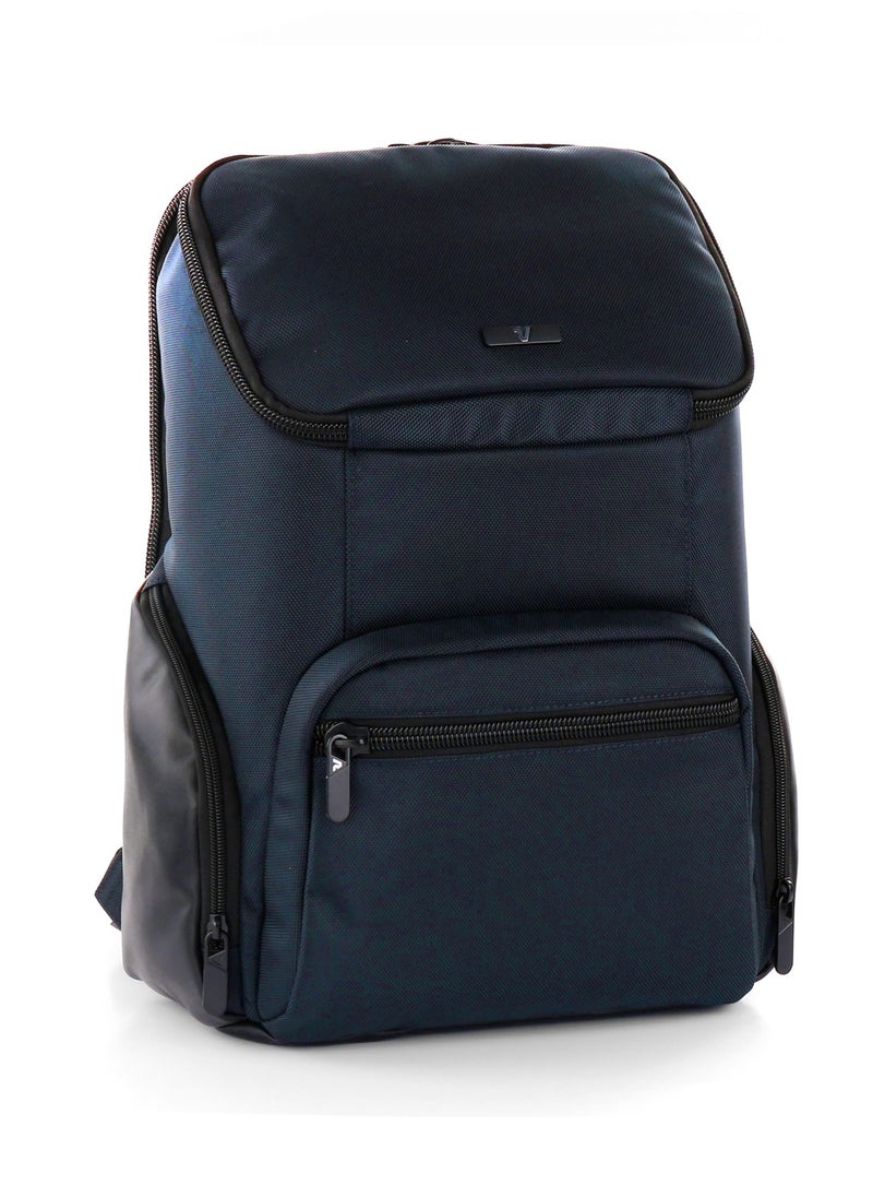 RONCATO - Roncato fabric Backpack Laptop Travel Bag Size 15.6 Inch Blu Notte - Image 1