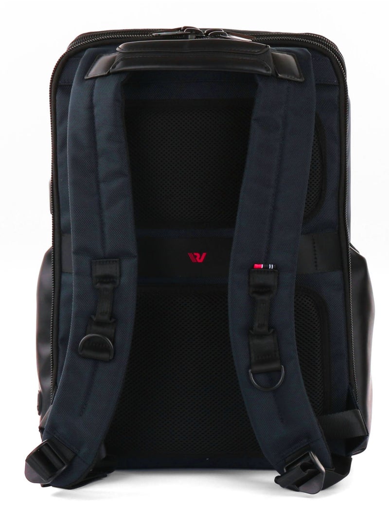 RONCATO - Roncato fabric Backpack Laptop Travel Bag Size 15.6 Inch Blu Notte - Image 1