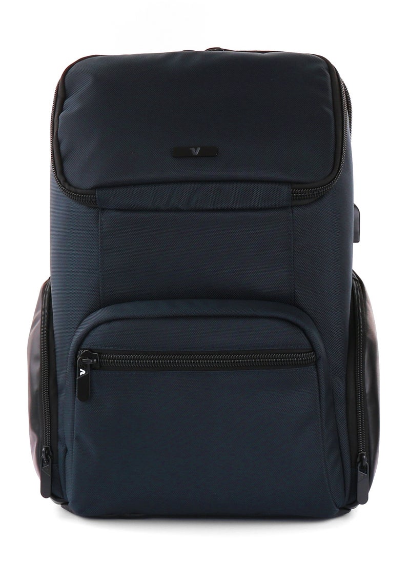 RONCATO - Roncato fabric Backpack Laptop Travel Bag Size 15.6 Inch Blu Notte - Image 1