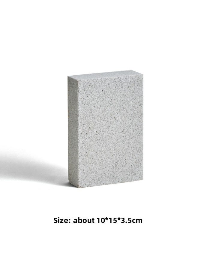 Stone Geometry Photography Decoration Props Limestone Table Decoration Simple Creative Cosmetics Jewelry Photography-Light Source Color:Square 10*15*3.5(cm)-0x0cm