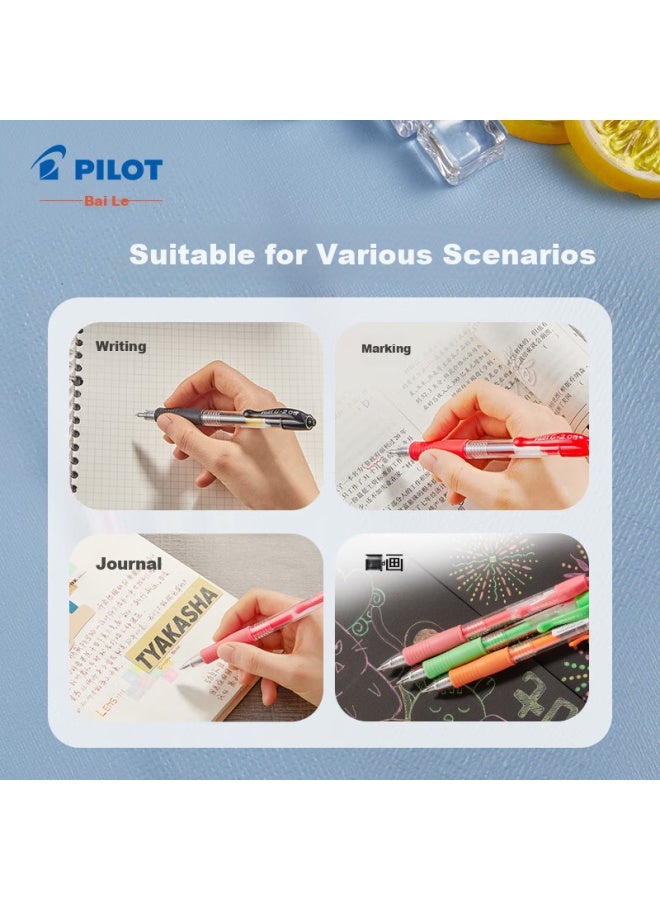 PILOT G2 Retractable Gel Ink Pen, Blue, 1.0mm, Pack Of 6 - Image 3