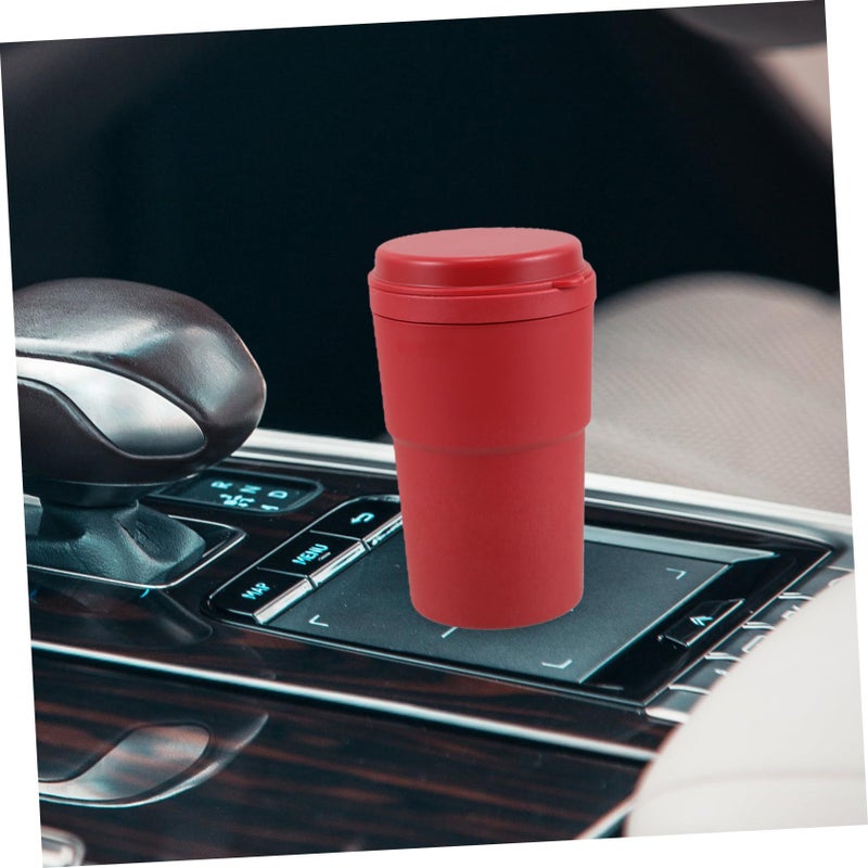 Blue Garneck Portable Car Ashtray Spacious High Temp Smoke Ash Container - Image 4
