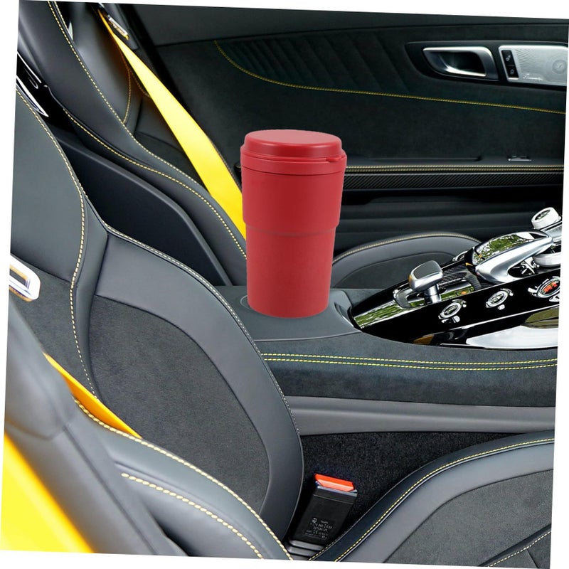 Blue Garneck Portable Car Ashtray Spacious High Temp Smoke Ash Container - Image 5