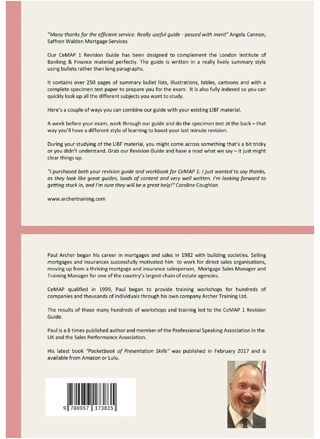 CeMAP 1 Revision Guide