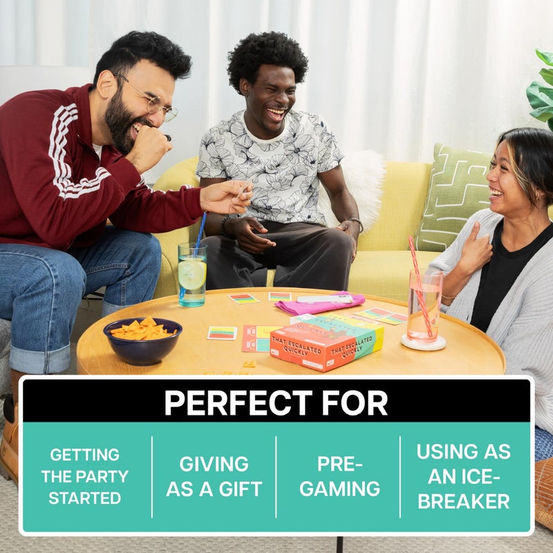 Exploding Kittens LLC Exploding Kittens That Escalated Quickly 2-8 Players - Ages 10+ - 15 Minutes to Play - Hilarious Cooperative Card Game - Ideal for Party, Family Game Night, Adult and Teen - Image 5