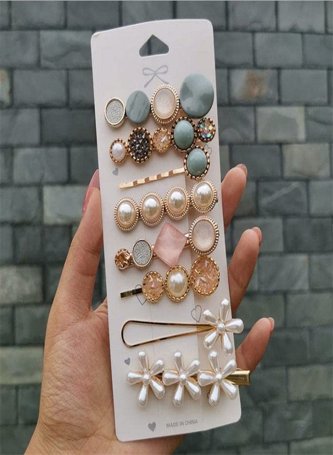 Truvic 8 PCS Premium Korean stylish Hair Clips For Women's And Girls, Multicolor - Image 2