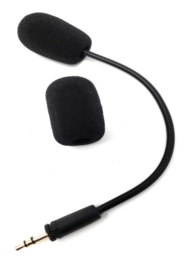 TNE 2-Pack Replacement 3.5mm Game Mics Microphone Boom for Turtle Beach Ear Force XO Four & Recon 150 50 50X 50P 60P Camo Xbox One PS4 Gaming Headsets Premium with Lock - Image 2