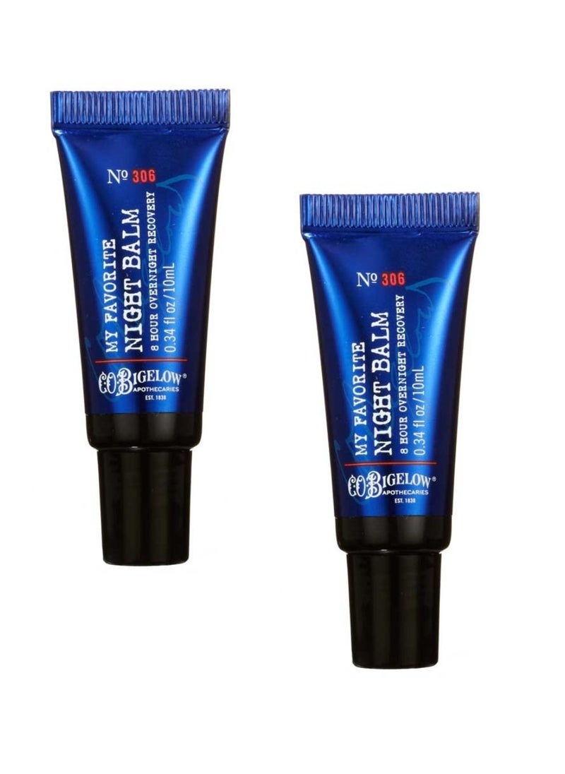 C. O. Bigelow CO Bigelow 2 Pack My Favorite Night Balm Lip Treatment 034 Oz 