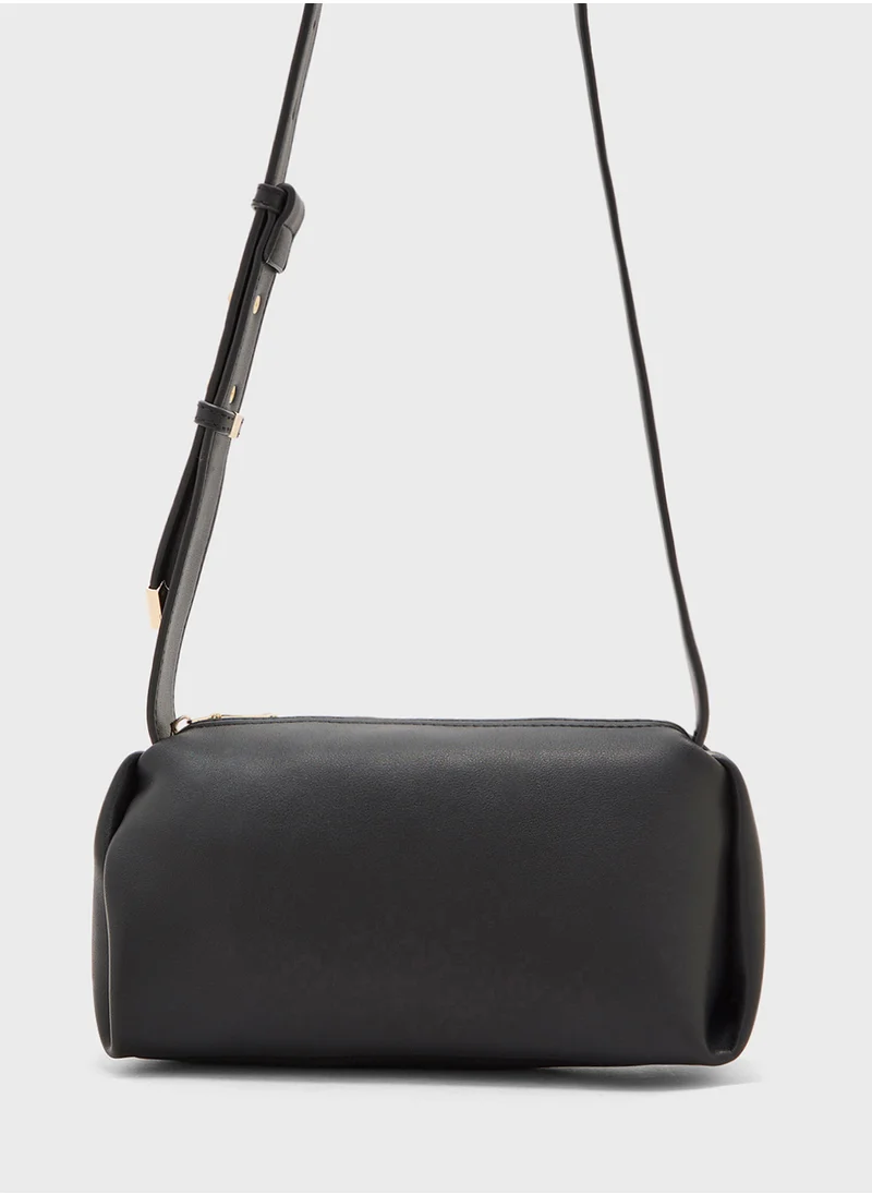 ELLA Baguette Shaped Crossbody Bag