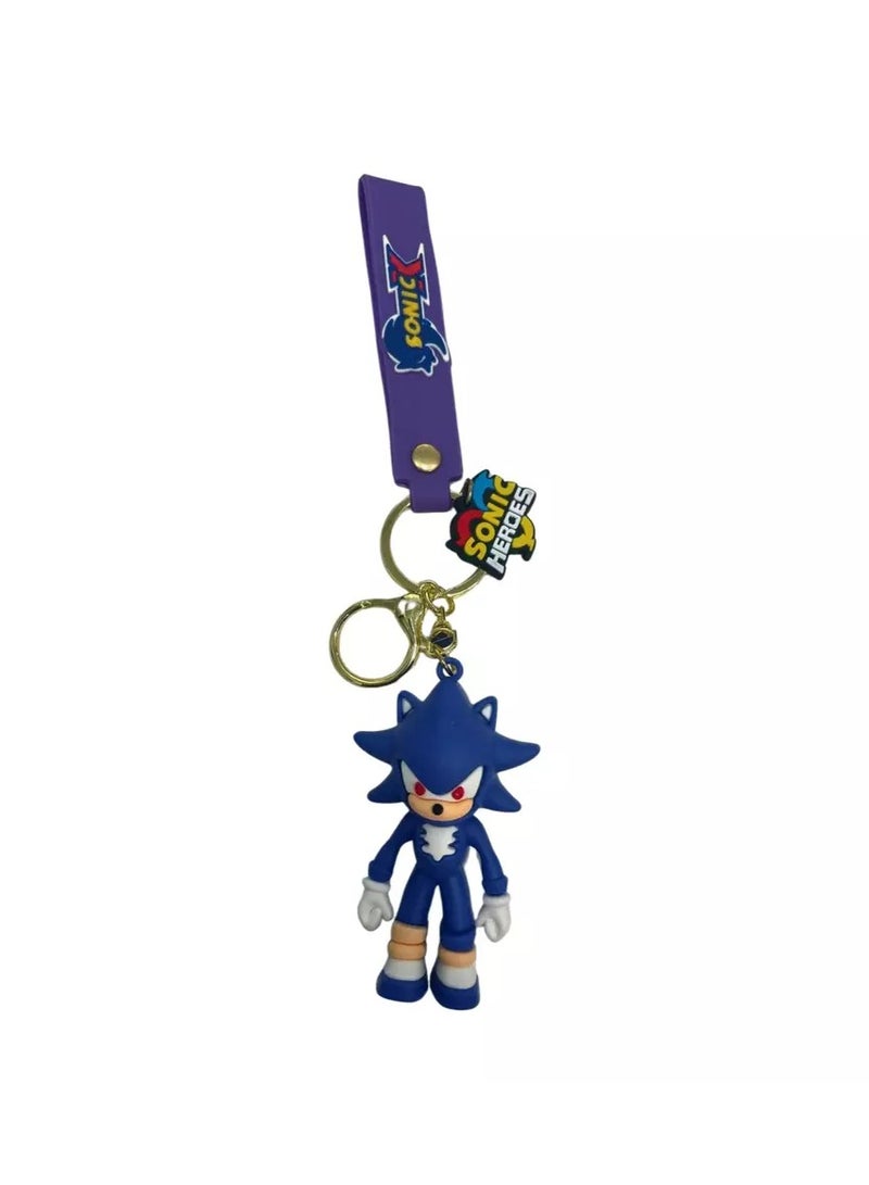 Sonic The Hedgehog PVC Keychain, Anime Figures for Bags and Accessories Assortment  - Image 2