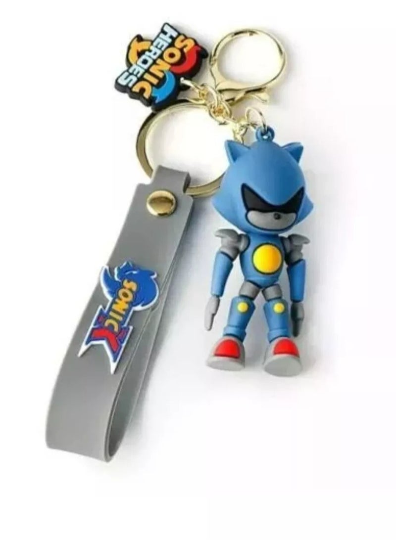 Sonic The Hedgehog PVC Keychain, Anime Figures for Bags and Accessories Assortment  - Image 3