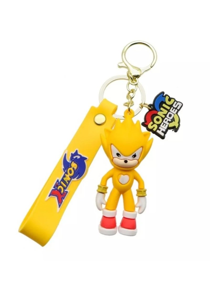Sonic The Hedgehog PVC Keychain, Anime Figures for Bags and Accessories Assortment  - Image 4