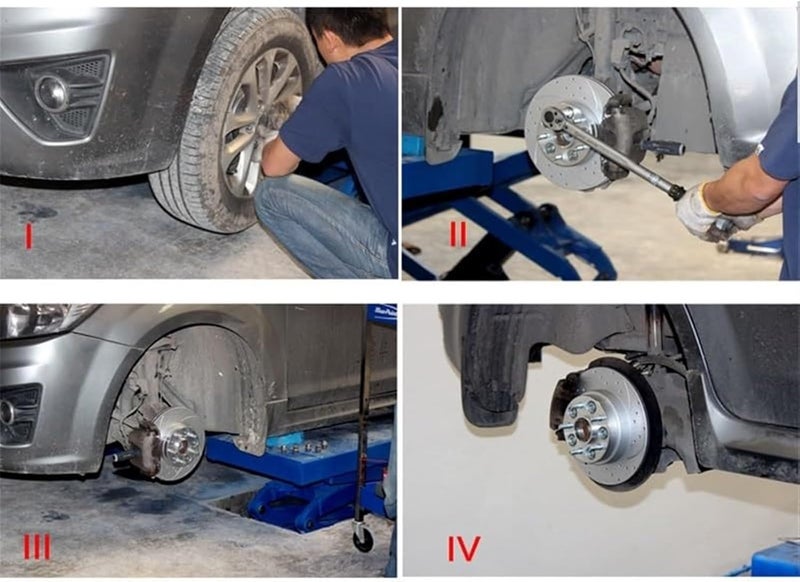 QASULER Wheel Spacer Adapter Set - Image 4