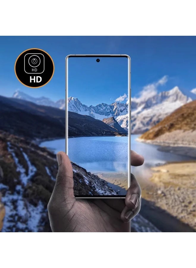 كومبي واقي شاشة من قطعتين لهاتف Tecno Pova Slim 5G، مقاوم للخدش، مضاد لبصمات الأصابع، خالٍ من الفقاعات، طبقة زجاجية مقواة 9H - Image 4