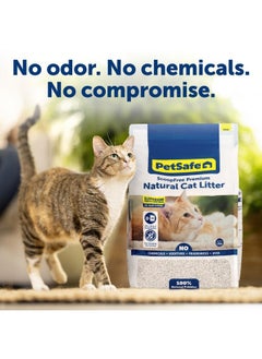 PetSafe Scoopfree Premium Natural Cat Litter, 100% Natural NonClumping Cat Litter, 30+ Day Odor Control, No Chemicals, Additives, Dyes Or Fragrances, Use With Any Litter Box (8 Lb Bag)  - Image 2