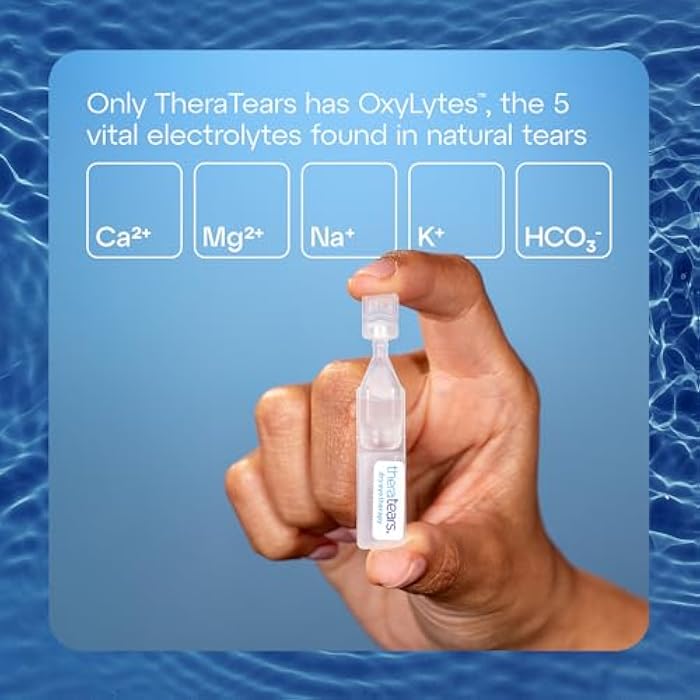 TheraTears Liquid Gel Nighttime Eye Drops for Dry Eyes, 30 Count (Pack of 2) - Image 4