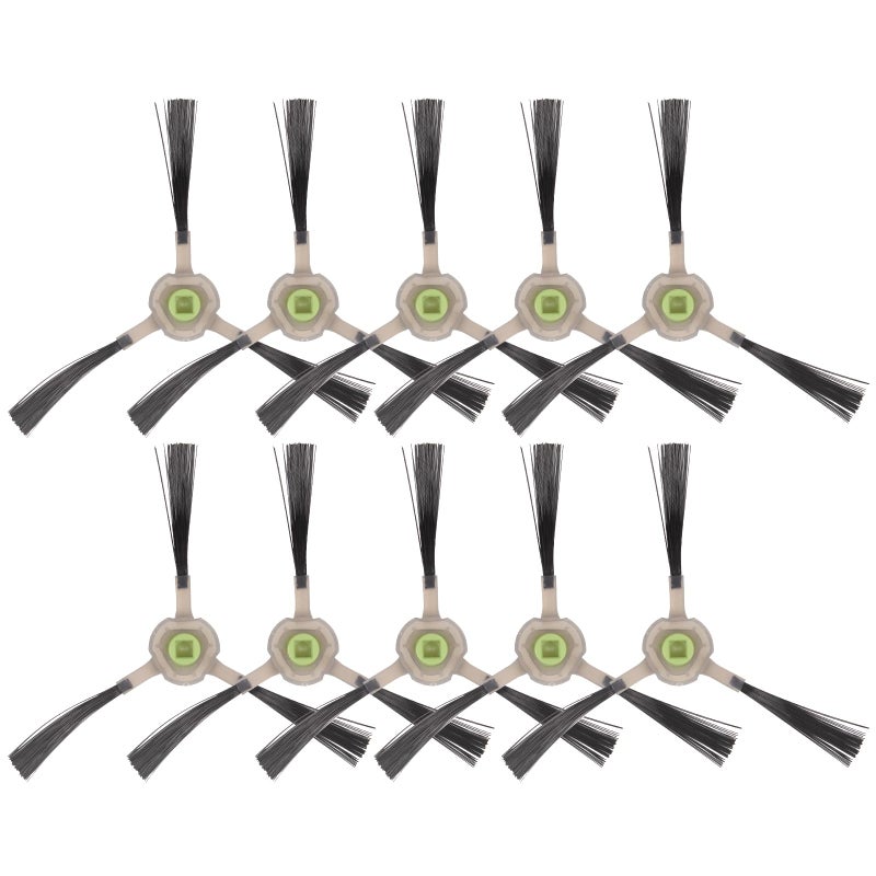 BRUVISH (10 Pieces) Side Brush Lefant M3, M330 Pro, M2 Pro, M1, M320, M310, M210B M210 Pro M210P M213S M210S M210 M213, OKP Life K2 K3 K3A K4 K5 Robot Vacuum, Replacement Parts Side Brushes Accessories - Image 1