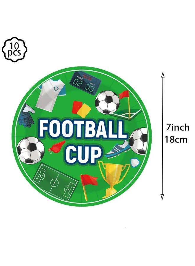 Fifa 2026 Football/ Soccer Party Plates-10 Pcs - Image 3