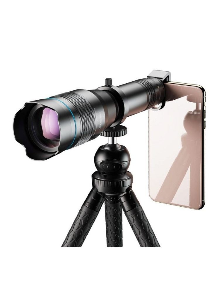 آبيكسل - عدسة تليسكوب APEXEL HD 60X لانواع الهاتف المحمول سوبر تلي فوتو زوم و منظار - Image 1