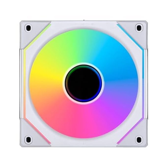 LIAN LI Uni Fan Sl-Infinity 120-Triple Pack-Argb Fan-Infinity Mirror-Daisy-Chain Design-Customizable Lighting Effects-One Cable Connection-With Controller-White-(Uf-Slin120-3W) - Image 5