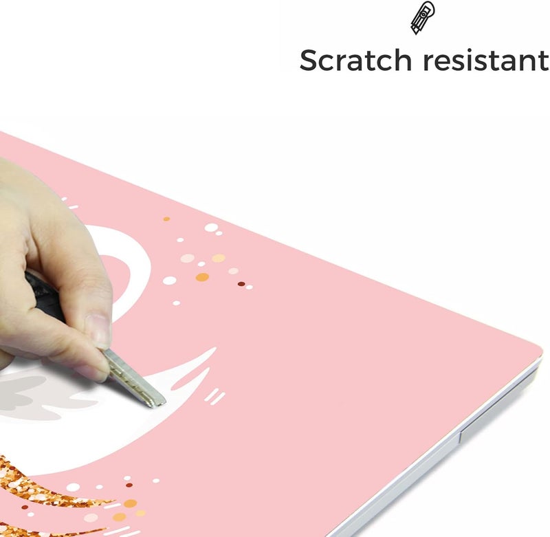 Newplenty Laptop Skin Sticker,13.3 14 15 15.4 15.6 inch Laptop Skins,Universal Vinyl Decal,Dustproof Scratch Resistant Reusable Cover Protector with Free 2 Wrist Pads (Sweet Princess) - Image 3