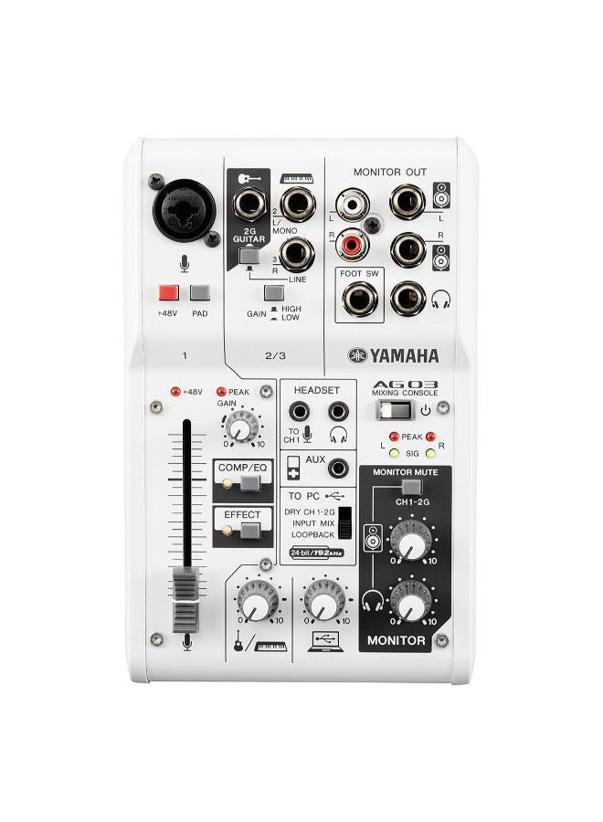 Yamaha AG03 - Audio Mixers - Image 3