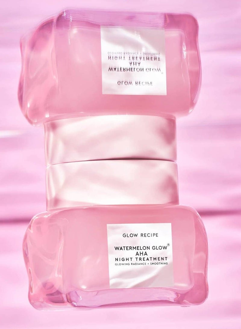 جلو ريسيبي جلو وصفة البطيخ الوهج AHA العلاج الليلي 60 مل - Image 3
