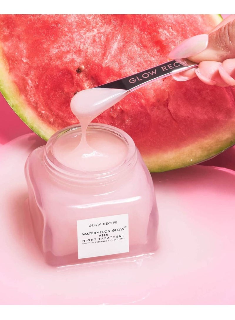 جلو ريسيبي جلو وصفة البطيخ الوهج AHA العلاج الليلي 60 مل - Image 2
