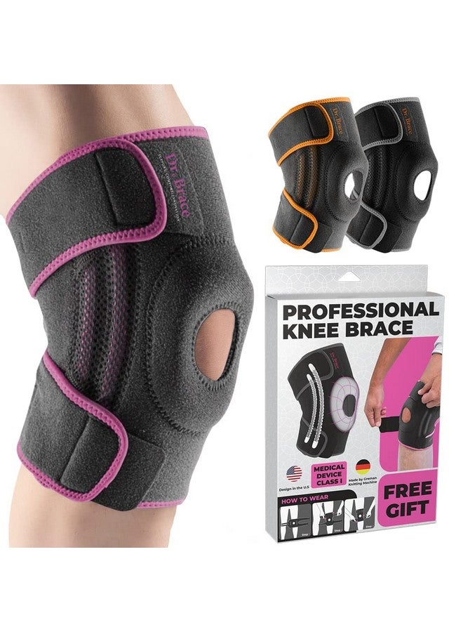 DR. BRACE DR. BRACE ELITE Knee Brace with Side Stabilizers & Patella Gel Pads for Maximum Knee Pain Support and fast recovery for men and women-Please Check How To Size Video (X-Large, Orion) - Image 1