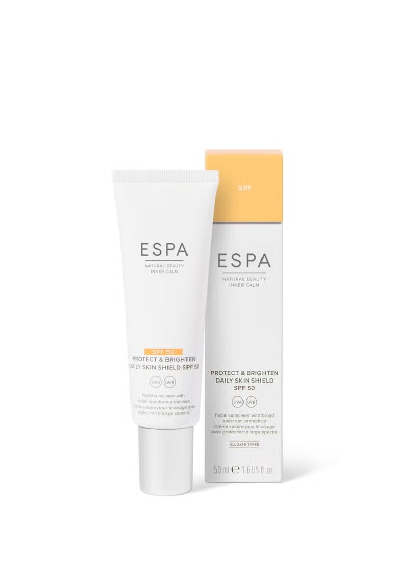 ESPA Hydrate and Brighten Daily Skin Shield SPF 50 Cream 50ml - Image 2
