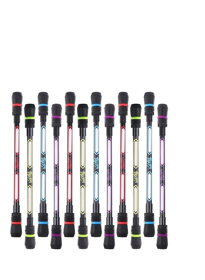 UCAN UCRAVO Spinner Rotatable Gaming Finger Pens - Without Pen Refill, Non Slip Coated Rotatable Gel Pen Mod Spinning Pen with Weighted for Playing Student Pack Of 2  - Image 1