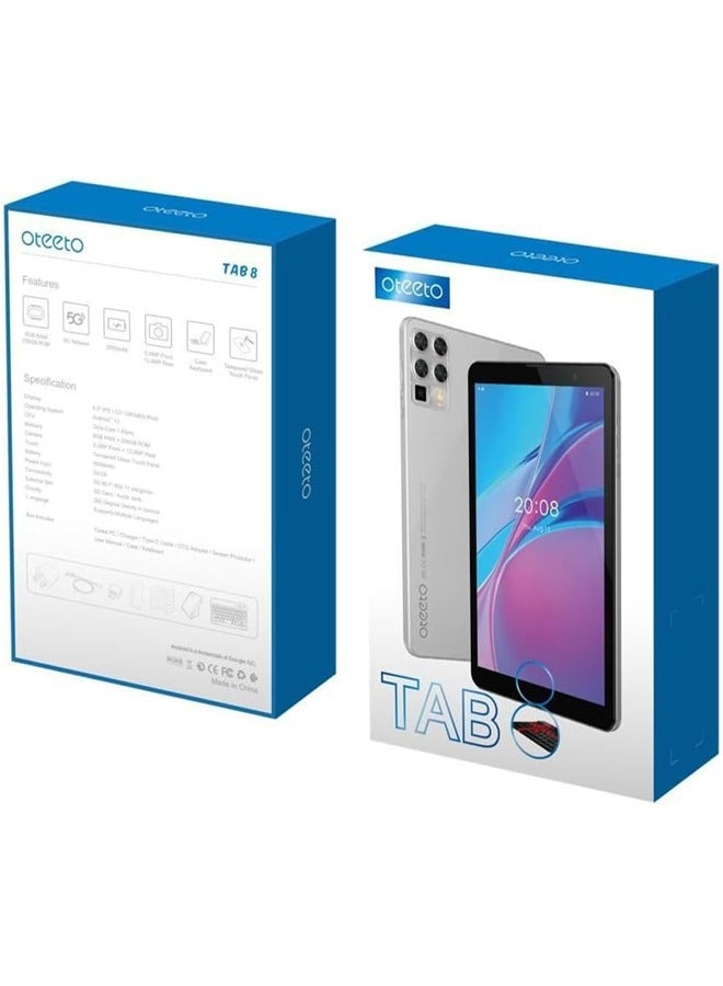 Oteeto Oteeto Tab 8 8-Inch Android Tablet with 8GB RAM, 256GB Storage, and Dual Sim – 5000mAh Battery, 13MP Rear Camera  - Image 5