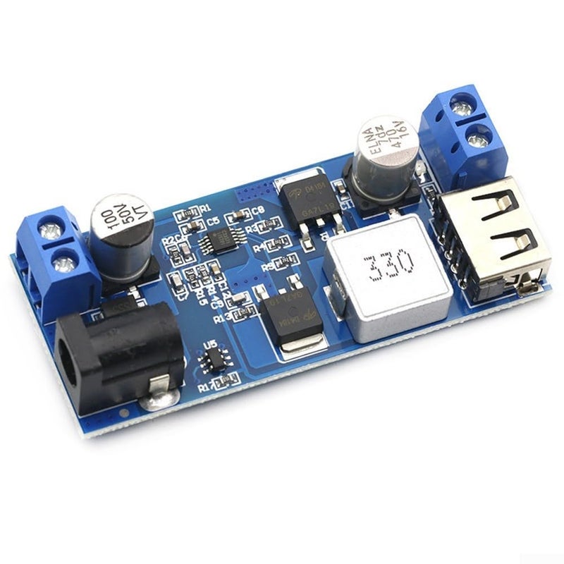 DC DC Step Down Converter 24V 12V to 5V 5A 25W USB Fast Charge for Solar Panel Vehicle Electronics - Image 5