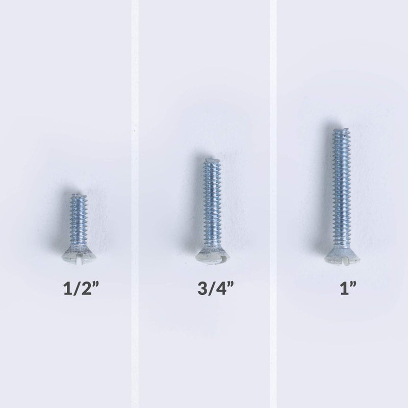 Adamax APS-9 6/32-Inch Slotted Wall Plate Screws,Assorted - Image 4