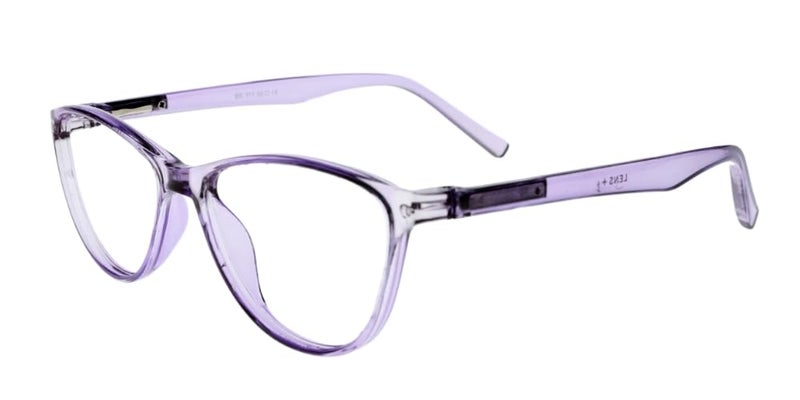 Lens + Lensplus Cateye Shape TR Full Rim Eyeglasses with Lightweight Unisex Eyewear for Men & Women | Stylish Computer & Daily Use Frame - Image 3