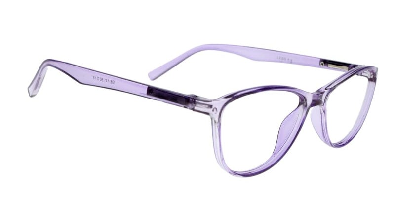 Lens + Lensplus Cateye Shape TR Full Rim Eyeglasses with Lightweight Unisex Eyewear for Men & Women | Stylish Computer & Daily Use Frame - Image 4